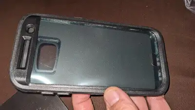 ToughBox Galaxy S7 Edge Case Black Color, View more