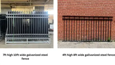 NEW! Galvanized Steel Fence Panels – TOUGH & STYLISH, View more