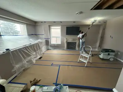 Dustless Popcorn Ceiling Removal & Painting – Serving All GTA!, View more