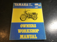 1971-1975 Yamaha 200 Twins Manual RD200 YCS-3E YCS-5E  electric