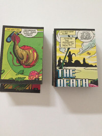 Cartes Defiant comic set complet