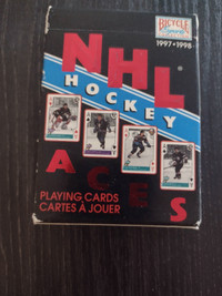NHL Hockey Aces 1997-1998 Bicycle Playing Cards