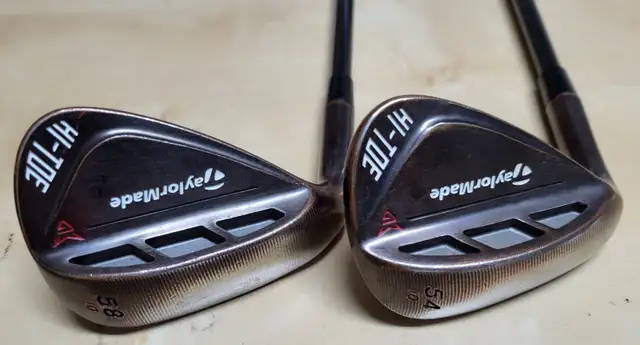 TAYLORMADE MILLED GRIND HI-TOE RAW 54* & 58* WEDGE SET GRAPHITE in Golf in City of Toronto - Image 2
