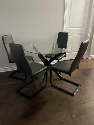 Dining table 4 chairs, View more