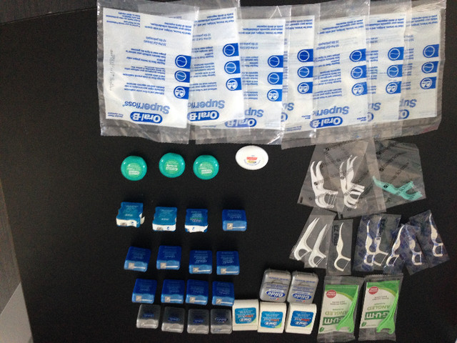 136.3m Dental Floss  21 Flossers New Factory Sealed in Health & Special Needs in Saskatoon