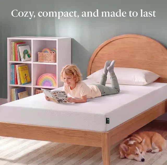 Zinus 6” Twin Green Tea Memory Foam Mattress in Beds & Mattresses in Cambridge - Image 4