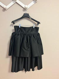Rotate Birger Black Carmina Strapless Dress