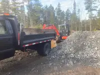 Gravel and top soil delivery