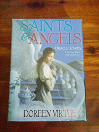 NEW SEALED Doreen Virtue Saints and Angels Oracle Cards