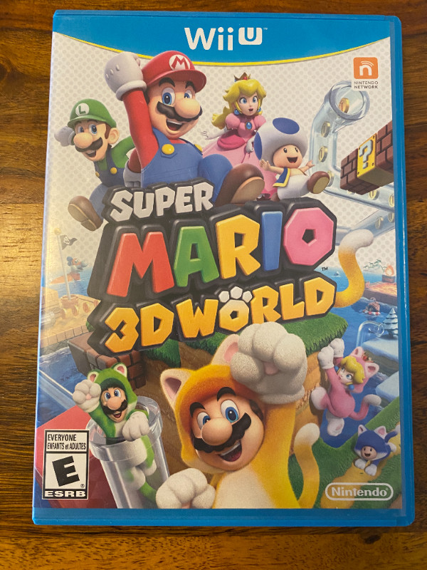Super Mario 3d World - Wii U (CIB) dans Nintendo Wii U  à Ville de Montréal