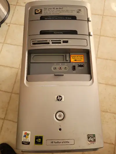 Computer Case w/ps HP Pavilion a1630n, View more