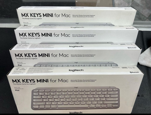 Logitech MX Keys Mini for Mac -Brand new sealed with manufacture in Mice, Keyboards & Webcams in City of Toronto - Image 4