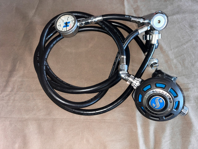 SCUBA DIVING SIDEMOUNT REGULATORS SETUP in Water Sports in Edmonton - Image 2