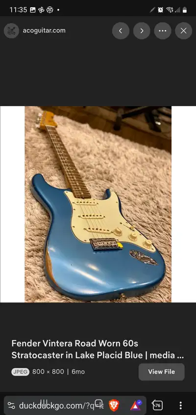 Fender Road Worn Vintera Strat, View more