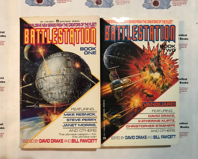 "Battlestation" edited by: David Drake & Bill Fawcett in Fiction in Annapolis Valley