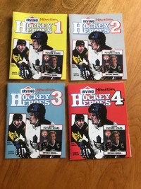 Irving hometown hockey heroes booklets #1,2,3 &4