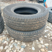 2 USED 255/70R17 General Grabber HTS Tires