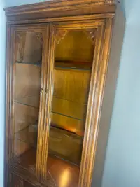  Cabinet with glass shelf 