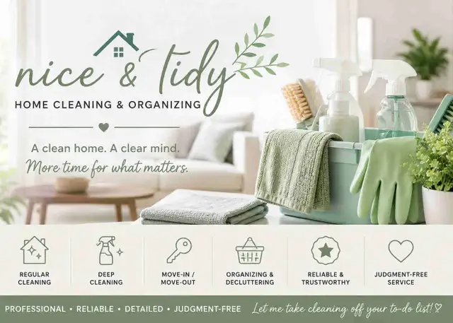 Dependable, detail-oriented cleaning for busy homeowners