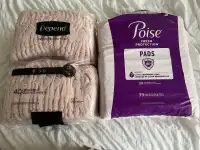 2 Packages of Ladies Size Small Depends / Poise absorbent pads