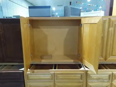 Kitchen Cabinet Set with Lazy Susan, View more