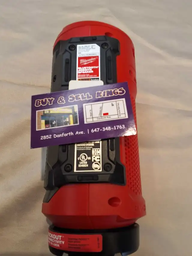 Milwaukee 2955-20 M12 Packout Bluetooth Jobsite Work Speaker  in Power Tools in City of Toronto - Image 6