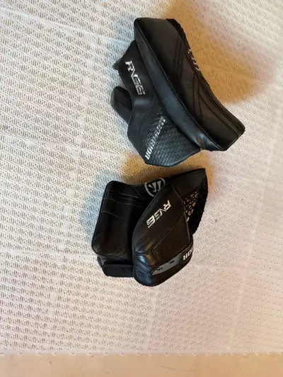 Warrior RG6 E+ Goalie Glove & Blocker, View more