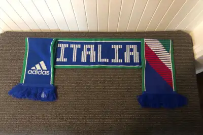 Adidas Italia Scarf Team Italy Euro World Cup, View more