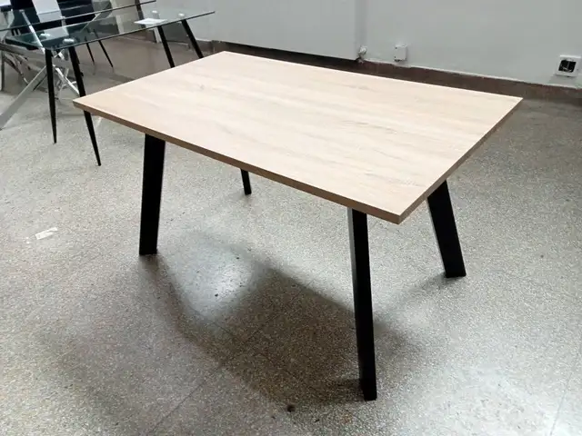 Magnificent S-163 Table (wood texture/black)!!!63235014215939122