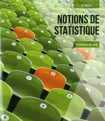 Notions de statistique, 3e édition par Christiane Simard in Textbooks in City of Montréal - Image 2