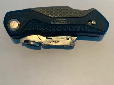 Mastercraft Lockback Utility Knife security blade lock, View more