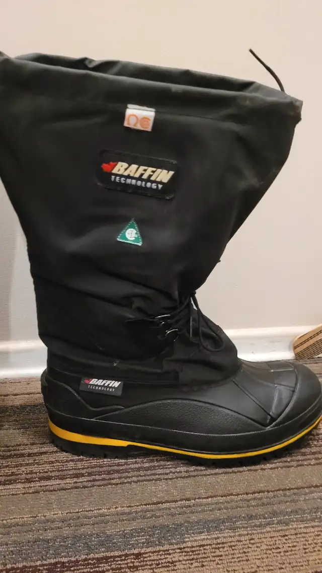 Baffin Driller winter work boots 14 in Men's Shoes in Edmonton - Image 3