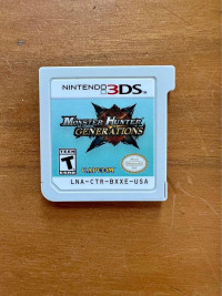 Mint Condition Monster Hunter Generations - Nintendo 3DS Game!