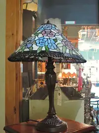 Floral Tiffany Style Lamp