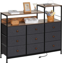 NEW IN-BOX Dresser/Drawer Unit (with Power Outlet, FR07)