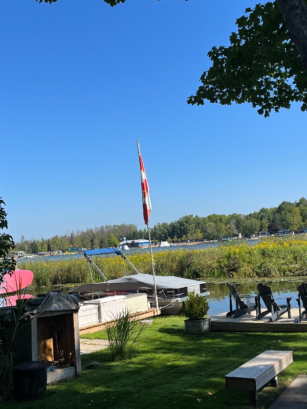 Waterfront site at Fisherman’s cove campground Park Models Owen
