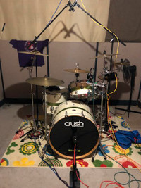 One of a kind CRUSH drum set for sale