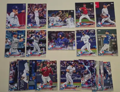 Half price! Blue Jays Topps team sets: 2018, 2021, 2022 and 2023, View more