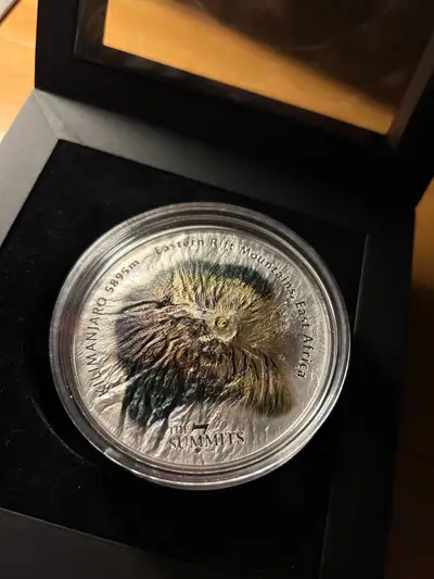 2019 Kilimanjaro 7 Summit Series 5oz Coin, View more