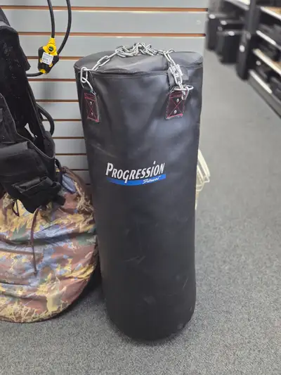 100 LB Punching Bag Progression Fitness @ Cashopolis!!!, View more