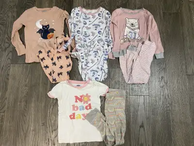 Girls 5T Pajamas , View more