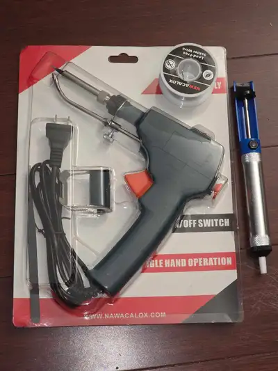 NEWACALOX 60W Soldering Iron Gun Kit, View more