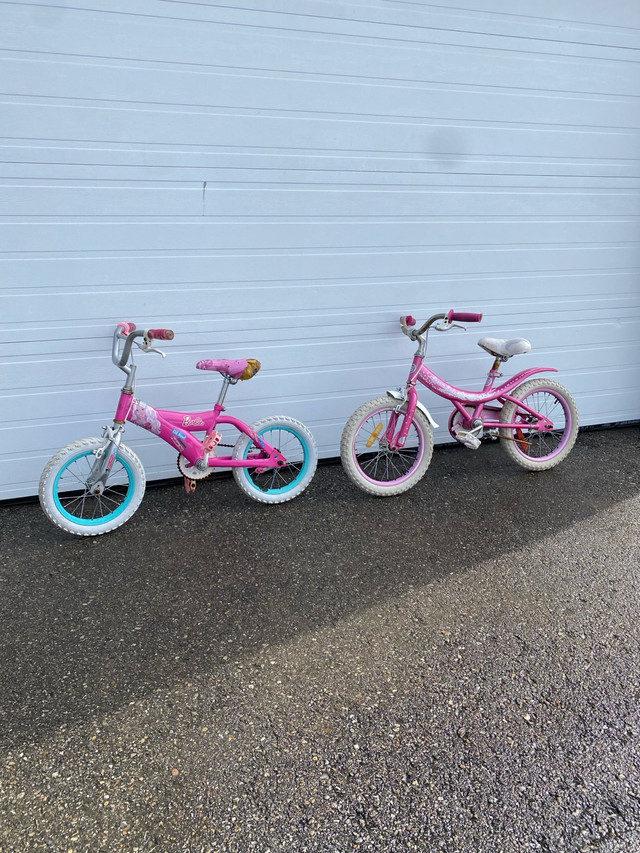 Girls 14 and 16” bikes for sale. in Kids in Calgary - Image 2