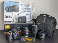 Kit Caméra digitale Nikon D3200 - 700$