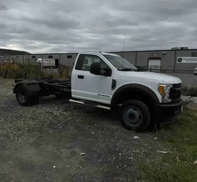F150 cabin chassis, well maintained good running truck solid no leaks already equipped with PTO on t...