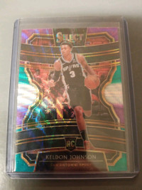 Keldon Johnson Basketball Rookie Cards..Spurs next star