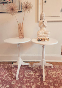 Vintage Pair of Bombay Company End Tables