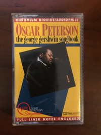 OSCAR PETERSON The George Gershwin Songbook German Cassette Tape