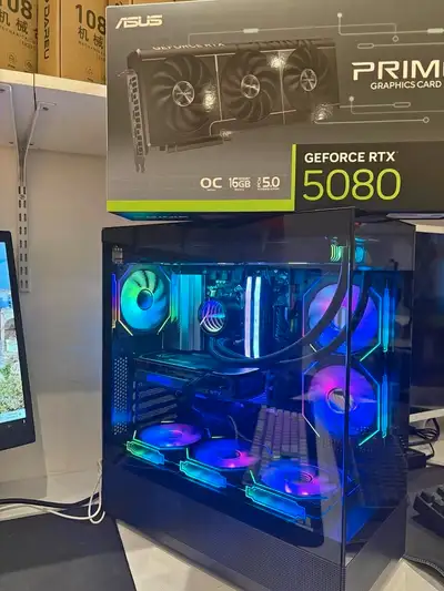Price Firm, No Parts Out ✅ CPU: AMD Ryzen 7 9800X3D ✅ GPU: NVIDIA RTX 5080 – Unmatched 4K Gaming & R...