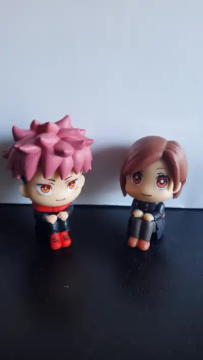 Sitting Figure Yuji Nobara Jujutsu kaisen Anime $6 each Pickup Hespeler Cambridge